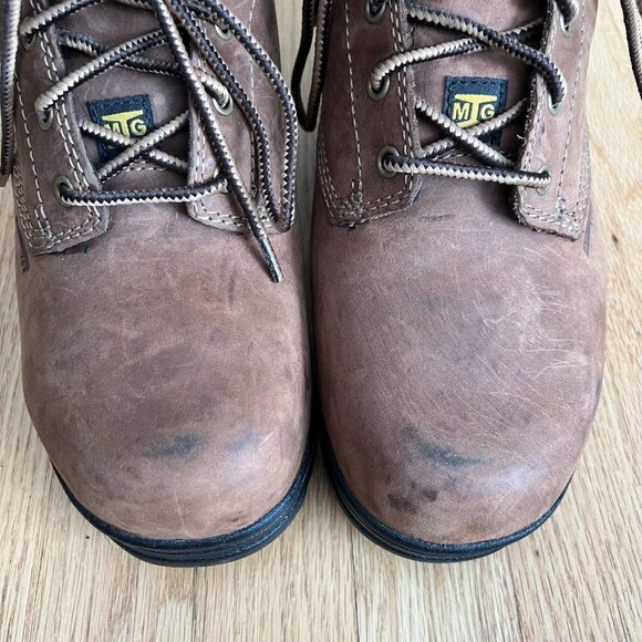 Carolina Women's Bruno 5" Full-Grain Leather Aluminum Toe Work Boots Size 10M - Picture 3 of 11